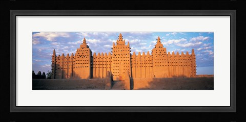 Framed Great Mosque Of Djenne, Mali, Africa Print