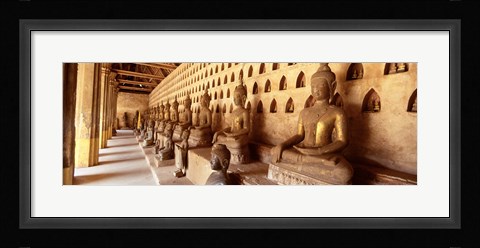Framed Vat Si Saket, Vientiane, Laos Print