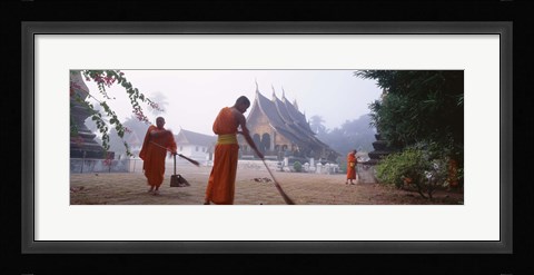 Framed Vat Xieng Thong, Luang Prabang, Laos Print