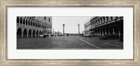 Framed Buildings In A City, Venice, Italy Print