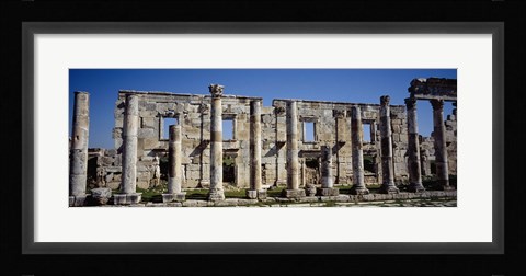 Framed Ruins at Cardo Maximus, Apamea, Syria Print