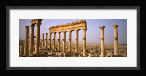 Framed Ruins in Palmyra, Syria Print