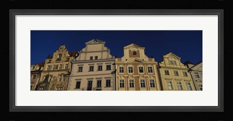 Framed Low angle view of buildings, Prague Old Town Square, Old Town, Prague, Czech Republic Print