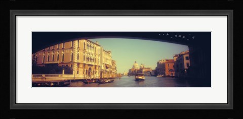 Framed City viewed through a bridge, Ponte Dell'Accademia, Venice, Veneto, Italy Print