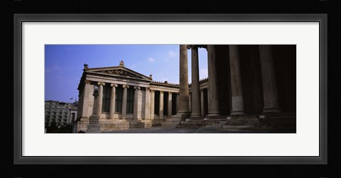 Framed Facade of a building, University Of Athens, Athens, Greece Print