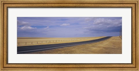 Framed Judith Basin County, Montana Print