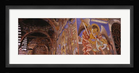 Framed Rila Monastery, Bulgaria Print