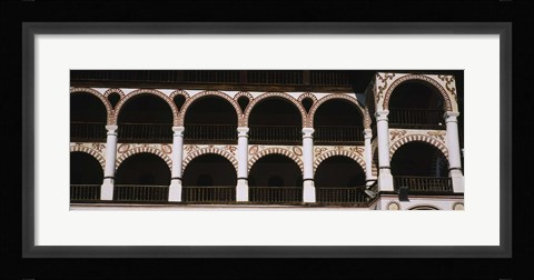 Framed Low angle view of a monastery, Rila Monastery, Bulgaria Print