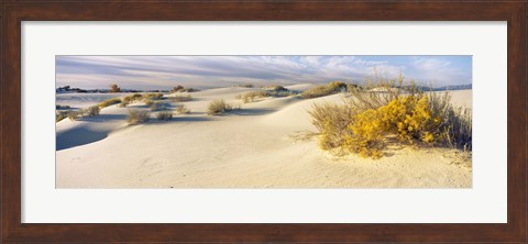 Framed White Sands National Monument, New Mexico Print