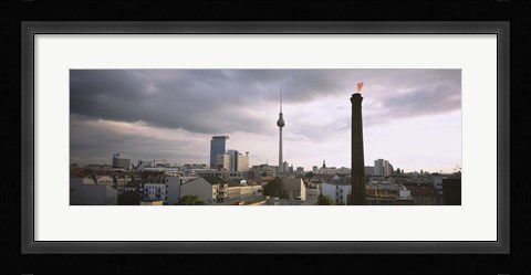 Framed Tower in a city, Berlin, Germany Print
