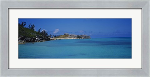 Framed Fortress at the waterfront, Fort St. Catherine, St. George, Bermuda Print
