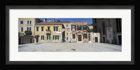 Framed Houses in a town, Campo dei Mori, Venice, Italy Print