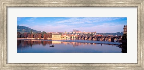 Framed Charles Bridge, Prague, Czech Republic Print