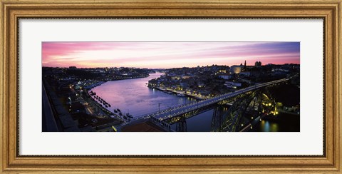 Framed Duoro River, Porto, Portugal Print