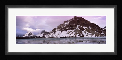 Framed Clouds over mountains, Banff, Alberta, Canada Print