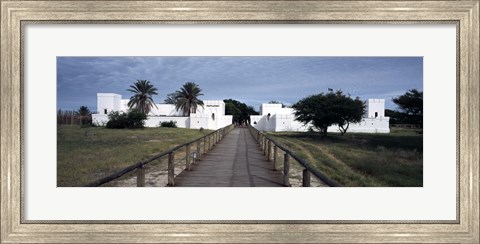 Framed Lodge, Fort Namutoni, Etosha National Park, Kunene Region, Namibia Print