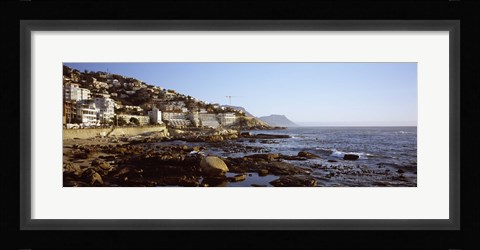 Framed Bantry Bay, Cape Town, Western Cape Province, South Africa Print