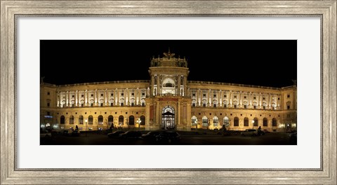 Framed Facade of a palace, The Hofburg Complex, Vienna, Austria Print