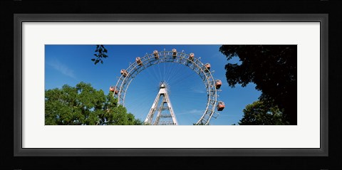 Framed Prater Park Ferris wheel, Vienna, Austria Print