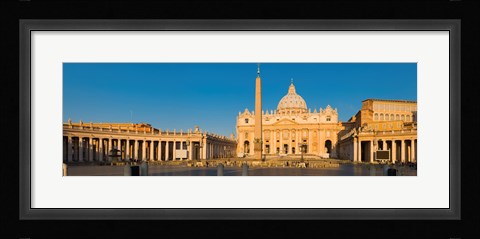 Framed St. Peter's Basilica, Rome Print