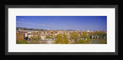 Framed Buildings in a city, Rome, Italy Print