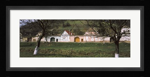 Framed Biertan, Transylvania, Mures County, Romania Print