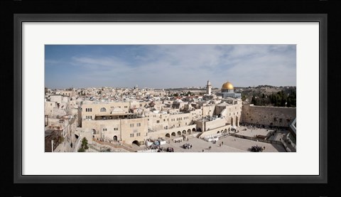 Framed Wailing Wall, Jerusalem, Israel Print