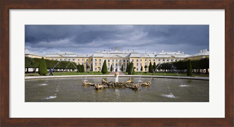 Framed Peterhof Grand Palace, St. Petersburg, Russia Print