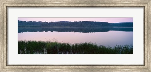 Framed Herrington Manor Lake, Garrett County, Maryland, USA Print