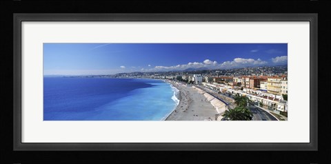 Framed Promenade Des Anglais, Nice, France Print