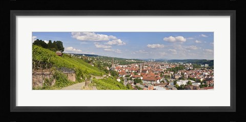 Framed Houses in a village, Stuttgart, Baden-Wurttemberg, Germany Print