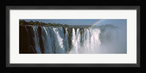 Framed Victoria Falls, Zimbabwe Print