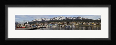 Framed Tierra Del Fuego, Patagonia, Argentina Print
