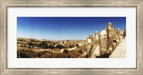 Framed Cappadocia landscape, Central Anatolia Region, Turkey Print