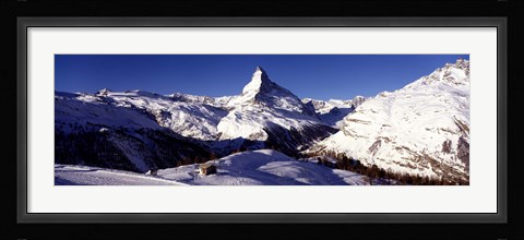 Framed Matterhorn, Zermatt, Switzerland (horizontal) Print