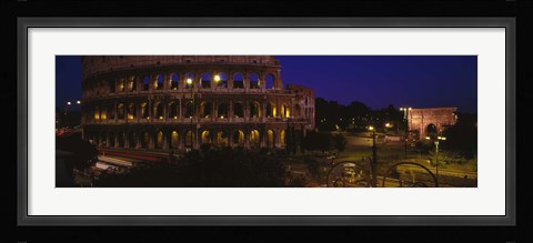 Framed Italy, Rome, Colosseum Print