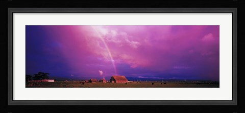 Framed Rainbow Arcata, CA Print