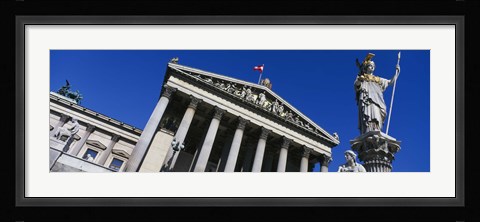 Framed Austria, Vienna, Parliament Print
