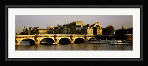 Framed Pont Neuf Bridge, Paris, France Print