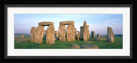 Framed England, Wiltshire, Stonehenge Print