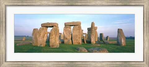 Framed England, Wiltshire, Stonehenge Print