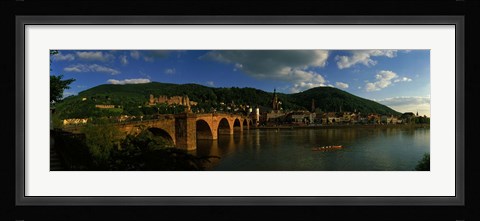 Framed Bridge, Heidelberg, Germany Print
