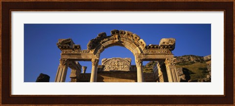 Framed Turkey, Ephesus, temple ruins Print