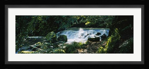 Framed Waterfall, Birks O' Aberfeldy, Perthshire, Scotland Print