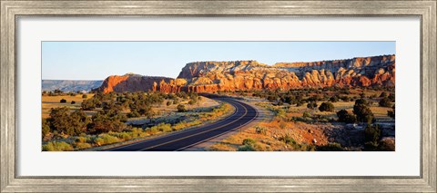 Framed Route 84 NM USA Print