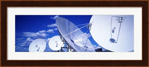 Framed Communication Satellite Brewster WA USA Print