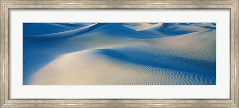 Framed Mesquite Flats Death Valley National Park CA USA Print