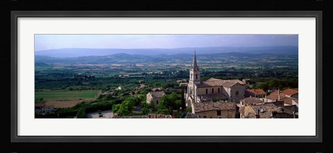 Framed Bonneiux, Provence, France Print