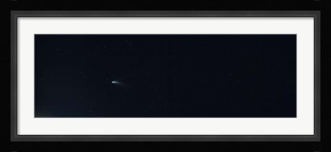 Framed USA, Northern California, View of the Hale-Bopp Comet Print
