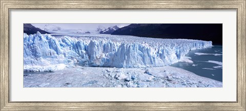 Framed Glacier, Moreno Glacier, Argentine Glaciers National Park, Santa Cruz, Patagonia, Argentina Print